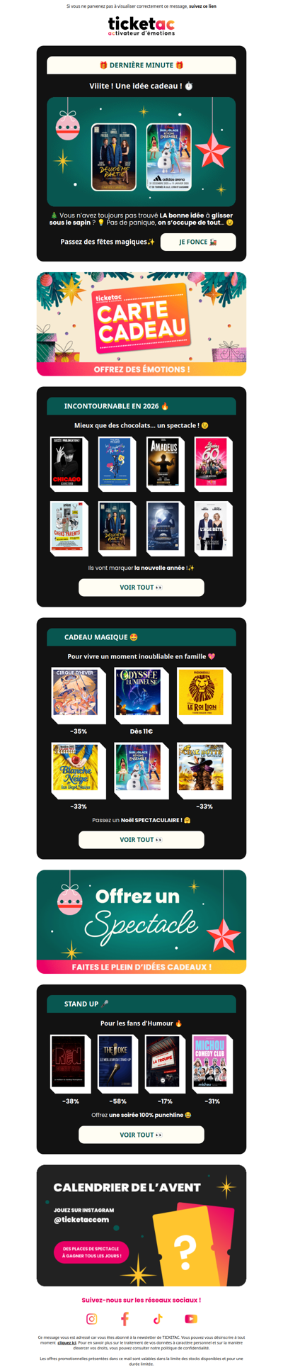 🎁 Cadeau de Dernière minute !