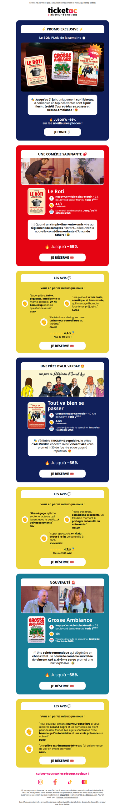 💥 PROMO exclusive sur nos tops des ventes !