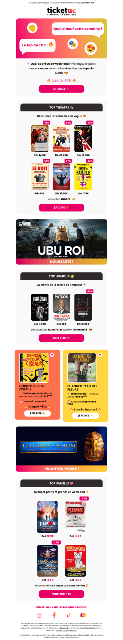 🏆 Top Théâtre de l’été !