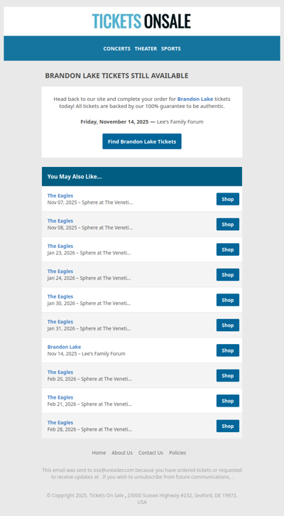 Still Looking for Brandon Lake Tickets?