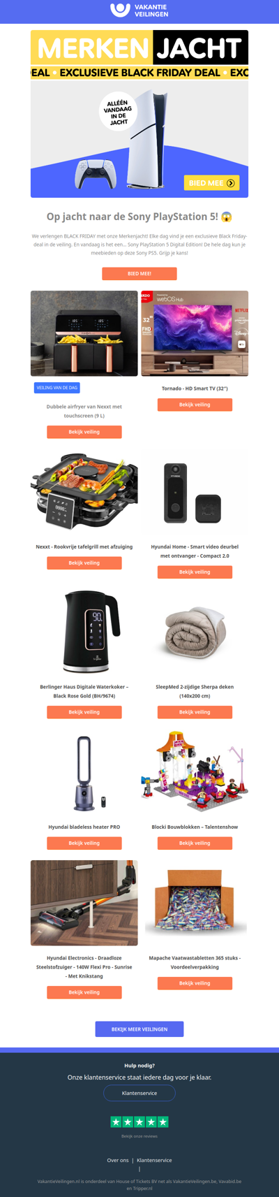 MERKENJACHT! Vandaag: Sony PlayStation 5 🎮