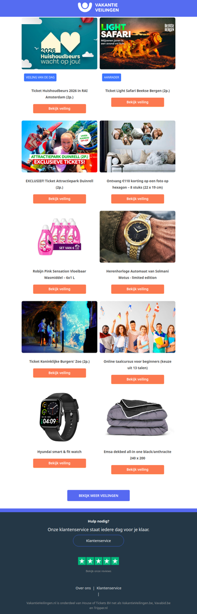 Scoor nu tickets voor de Huishoudbeurs 2026 🛍️