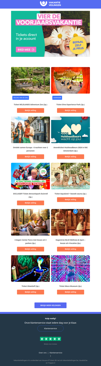 Vier de voorjaarsvakantie met een dagje weg!🎉