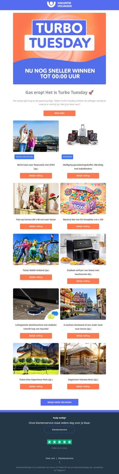 Gas erop! Het is Turbo Tuesday 🚀