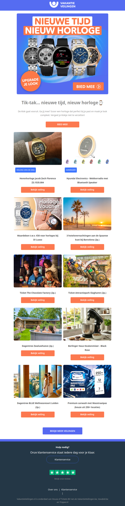 Tik-tak… nieuwe tijd, nieuw horloge⌚