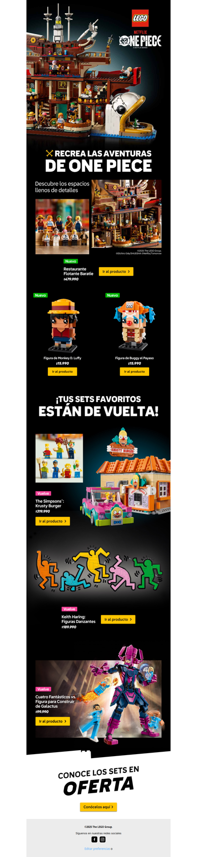 ¡Descubre nueva diversión con estos sets LEGO! 🧱🌈