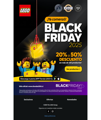 ¡Ya comenzó Black Friday hasta 50% dcto! 🛍️🔥