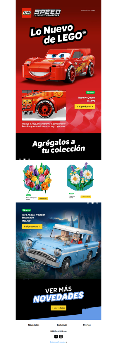 ¡Ya disponible! Lo nuevo de LEGO® 😱