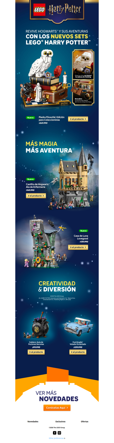 Nuevos sets LEGO® Harry Potter™🧙‍♂️⚡
