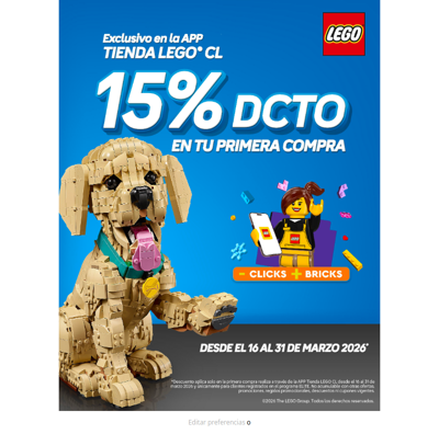 ¡Exclusivo APP! 15% dcto en tu primera compra 😱