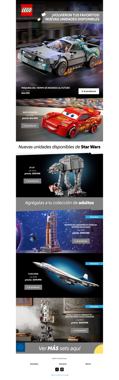 ¡Nuevas unidades disponibles! 🧱