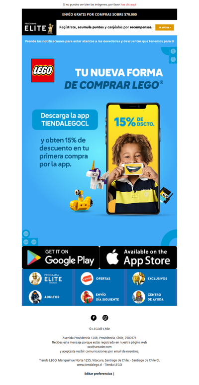 📲 Descarga la app y obtén 15% OFF