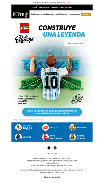 ⚽ Messi. Una celebración. Una construcción para la historia