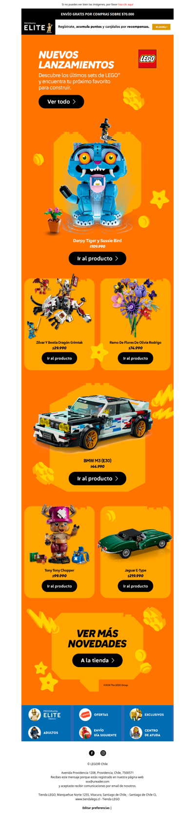 🚀¡Nuevos lanzamientos LEGO!