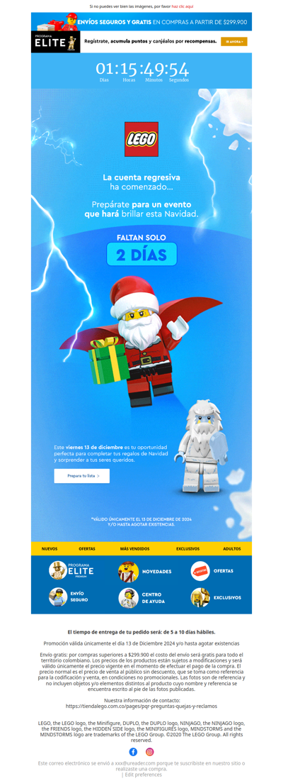 ¡Faltan solo 2 días para algo grande! 🎁