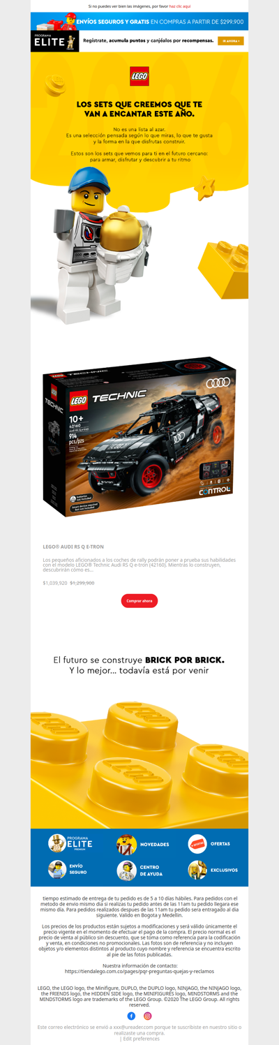 Una mirada al futuro LEGO® 🔮