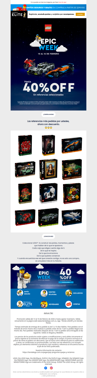 🔥¡Hasta 40% OFF en ref seleccionadas!🔥