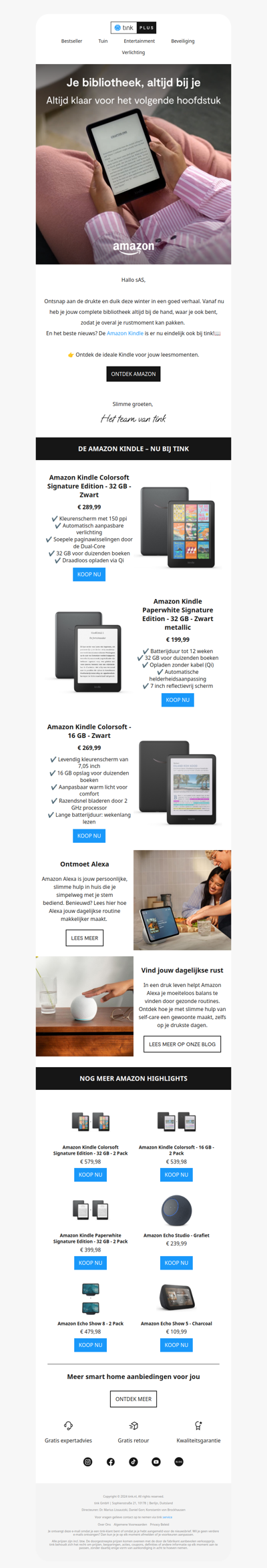 Maak meer tijd voor lezen met de Amazon Kindle 📖