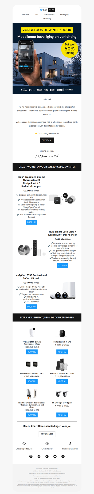 Een veilig gevoel, de hele winter lang: ontdek onze slimme oplossingen❄️