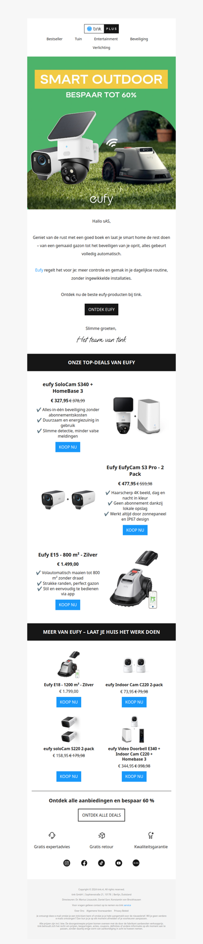 Je huis in vertrouwde handen – met eufy