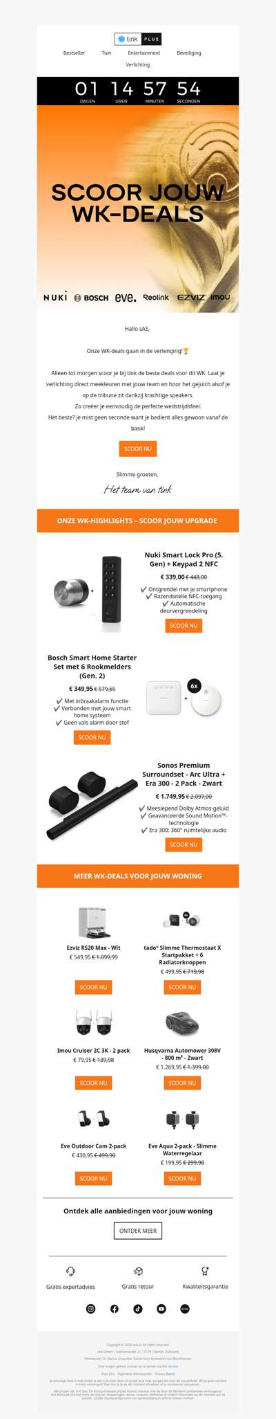 ⚽ Laatste kans: scoor jouw upgrade met deze WK-Deals!