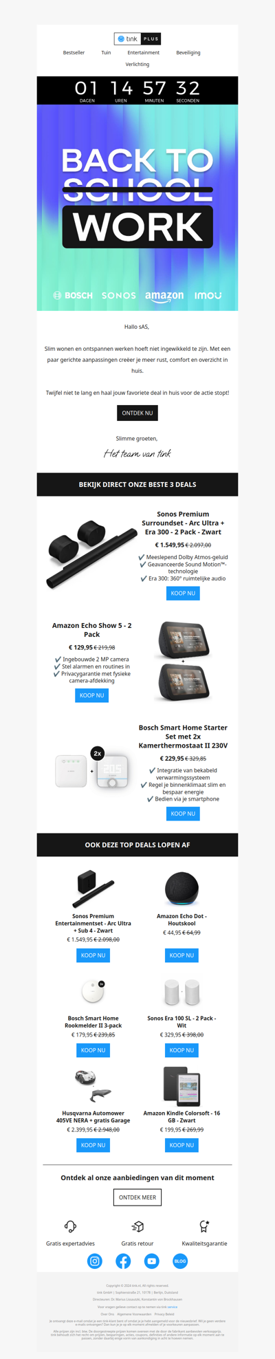 Bijna voorbij: Pak jouw Back to School deals