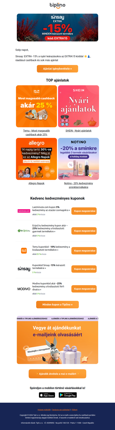 Nyári divat: EXTRA -15% a kiárusításra! 🚨👗