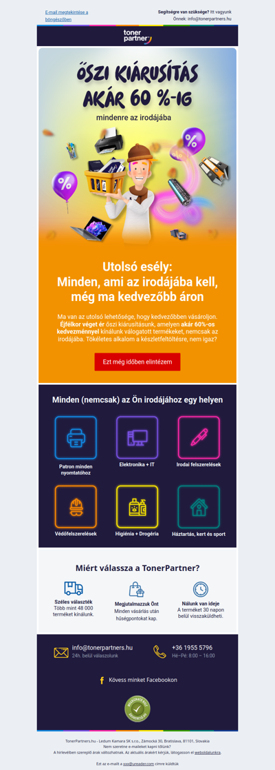 🏁 Ne várjon – A 60%-os kedvezmények ma éjfélkor véget érnek