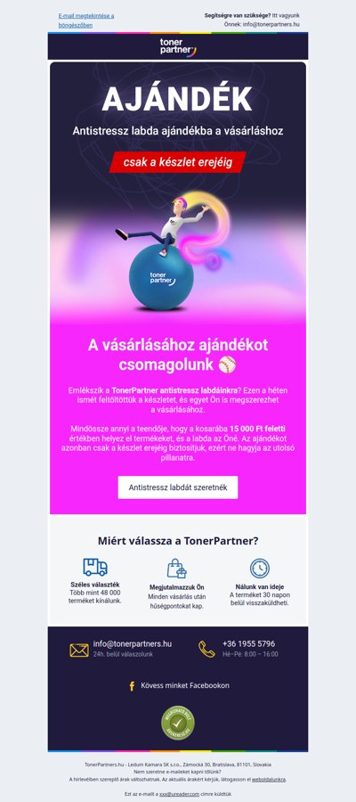 Ajándékunk van az Ön számára 👀