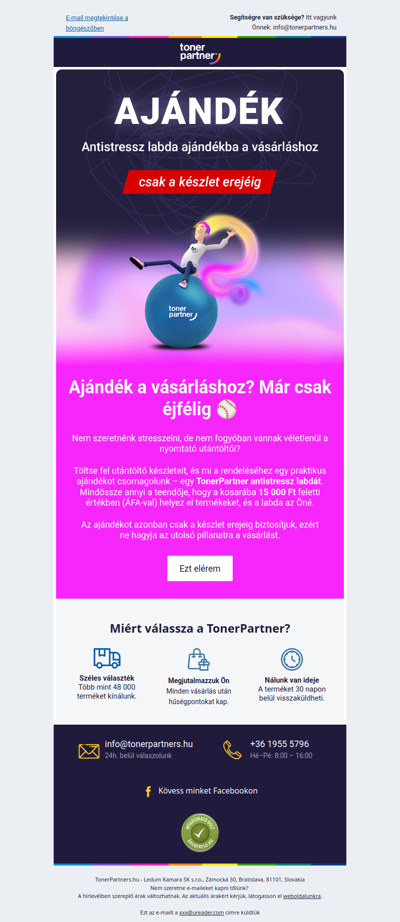 Januári stressz a munkahelyen? ⚾ Ajándékunk van az Ön számára