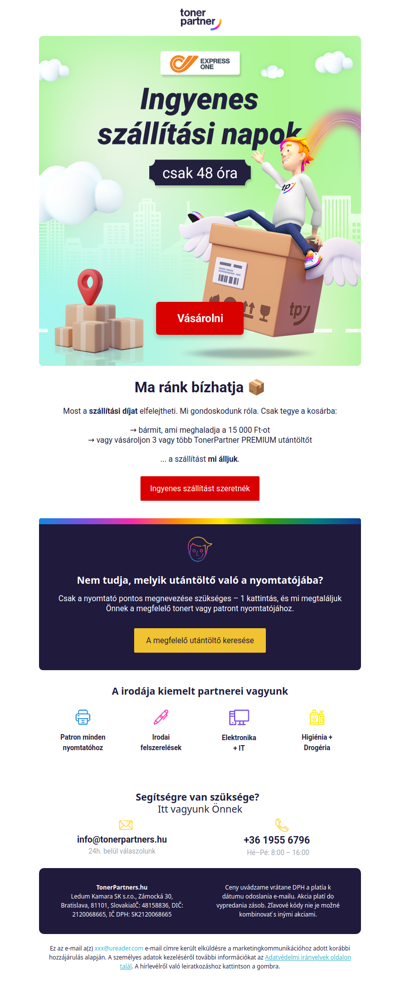 Valamit elengedünk Önnek… 👀