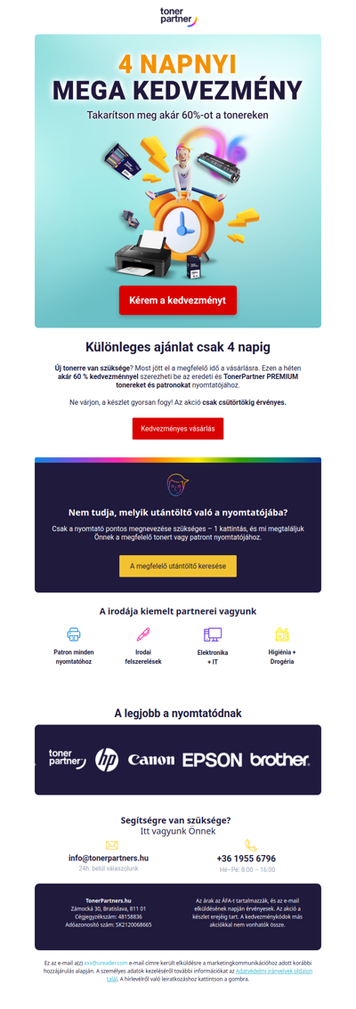 Akár -60 % az utántöltőkre. Kezdjük.