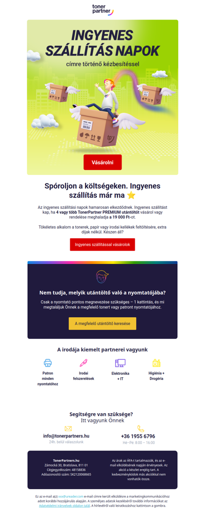 Tudja, mennyibe kerül a szállítás? 👀 SEMENNYIBE