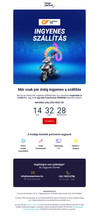 Már csak ma. Utána 🛑✋