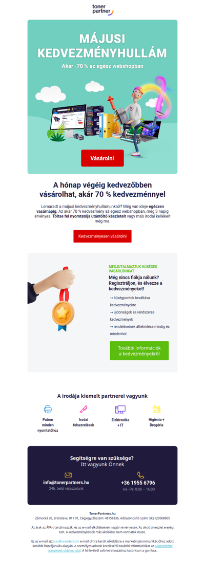 Akár -70 % 🆘 Már csak 3 nap maradt