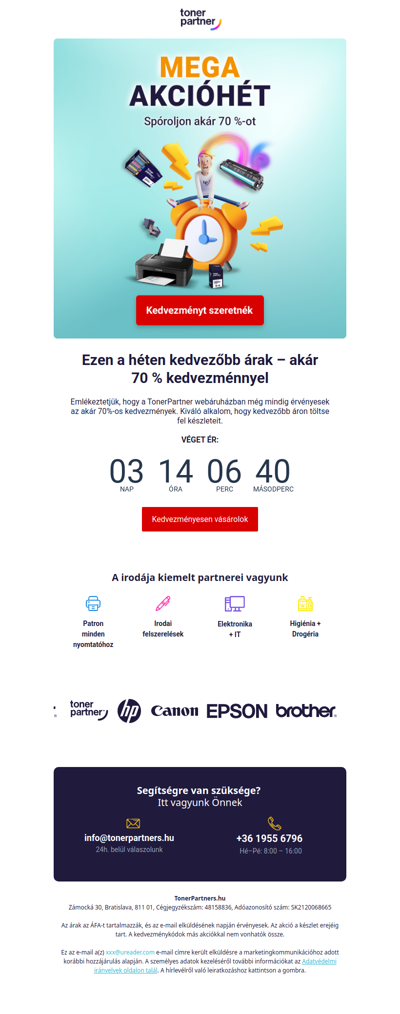 Mega akcióhét 🚨
