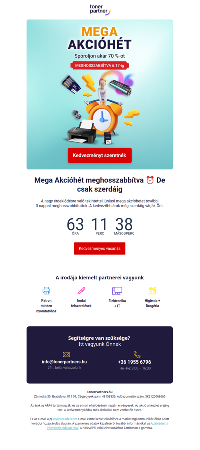 Jelentkezünk a kedvezményekkel! 👋