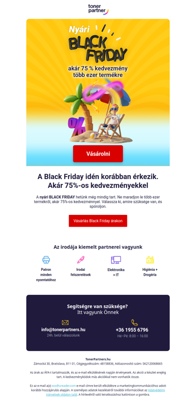 🌞 🌑 Nyári akció, amilyen még nem volt