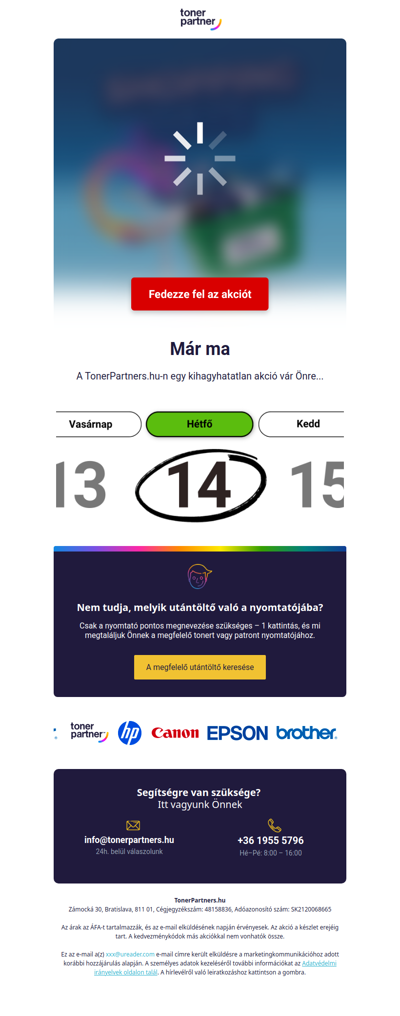 A hónap akciója ⚡️