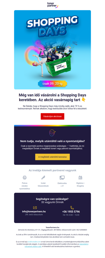 Az Ön nyomtatópatronjai is akciósak 👀