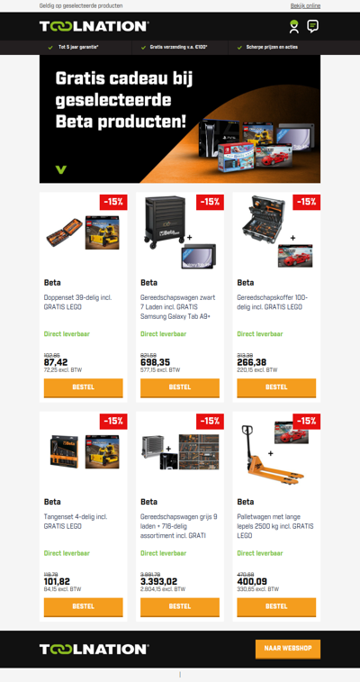 🎁 Beta eindejaarsactie: gratis cadeau!