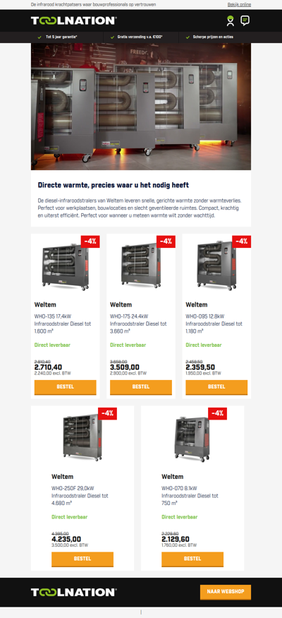 🔥 Bekijk de ultieme bouwplaats-verwarmers van Weltem!