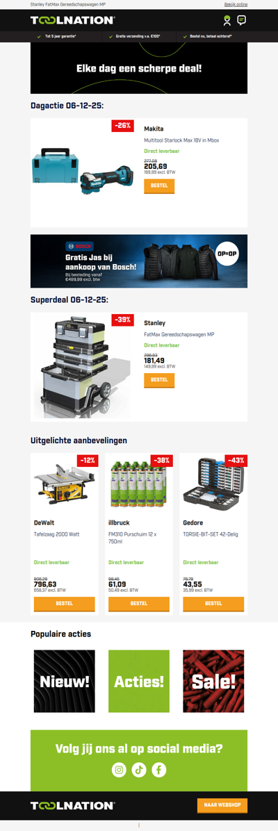 ✅ Zaag, schuur & snijd met Makita 18V Starlock Max