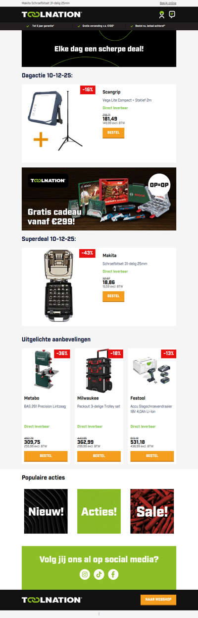 🔧 Meer zicht = beter werk | Vega Lite Compact nu extra scherp