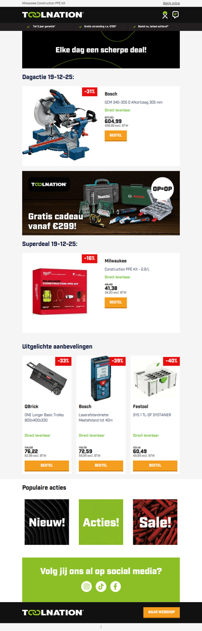 ✂️ Zaag als een professional – Bosch Afkortzaag 305 mm