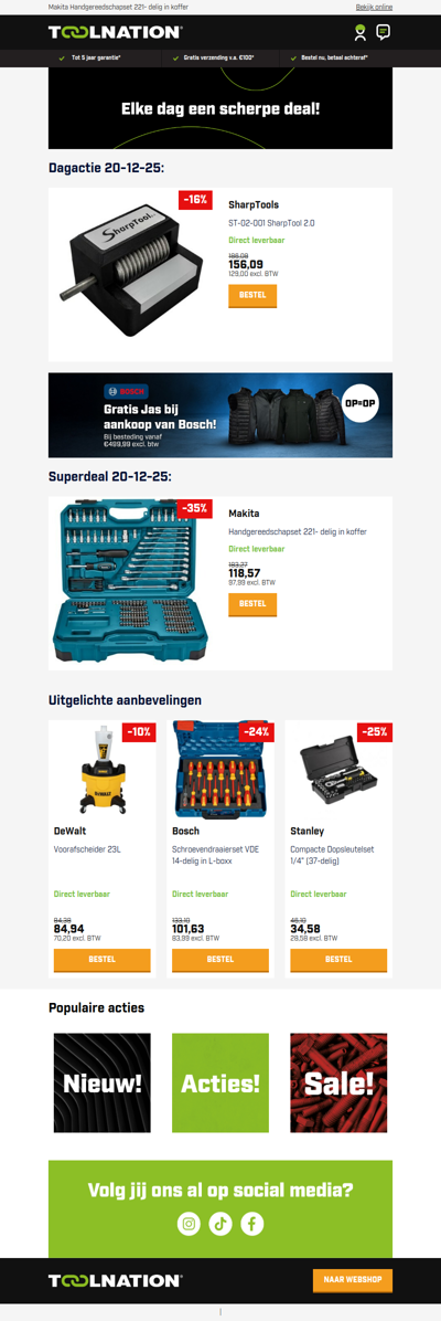 🔪 Altijd messcherp resultaat met SharpTools SharpTool 2.0