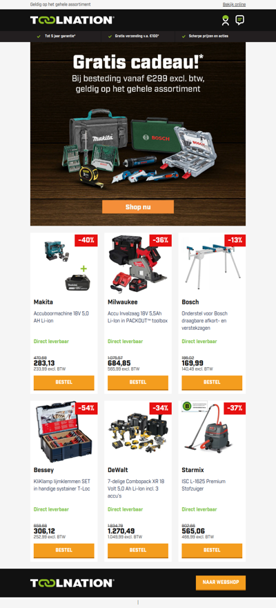 🎁 Bestel meer, ontvang een groter cadeau!