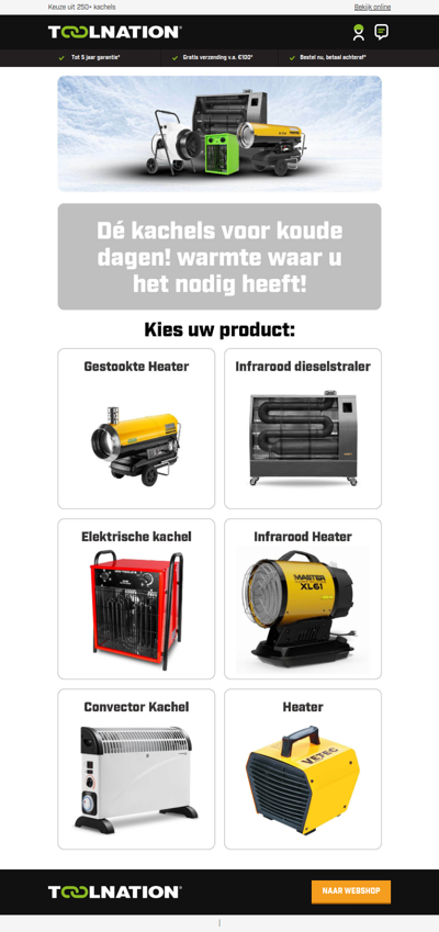 ❄️ Altijd warm, zelfs op de koudste dagen!