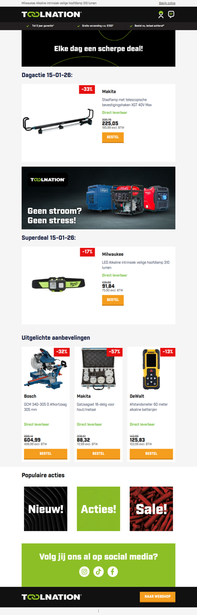 Slim verlichten op elke plek: Makita XGT 40V Staaflamp