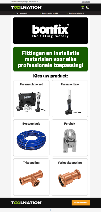 🔧 Bonfix: slimme fittingen voor elke installatie!